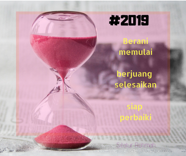 Resolusi 2018 dan Mimpi di 2019