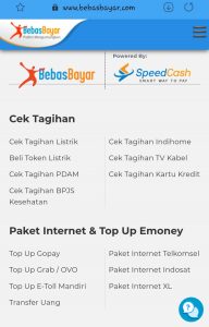 Tampilan web bebasbayar