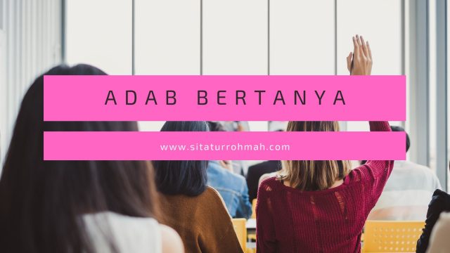 adab bertanya