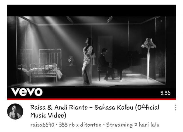 Raisa_potongan video klip