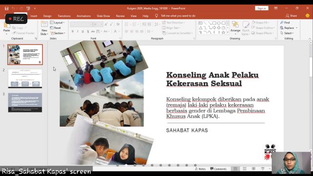 Sahabat Kapas-konseling pelaku kekerasan