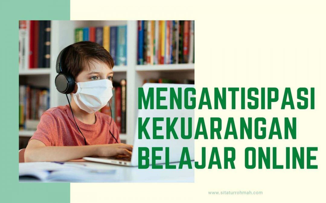 kekurangan belajar online