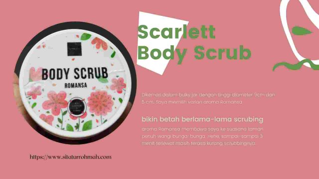 scarlett bodycare scrub