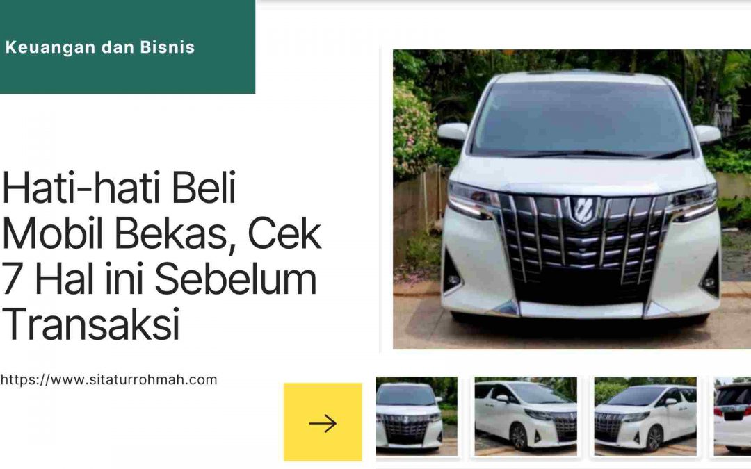 Beli mobil bekas