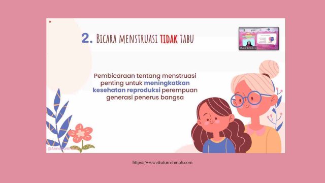 edukasi menstruasi tidak tabu