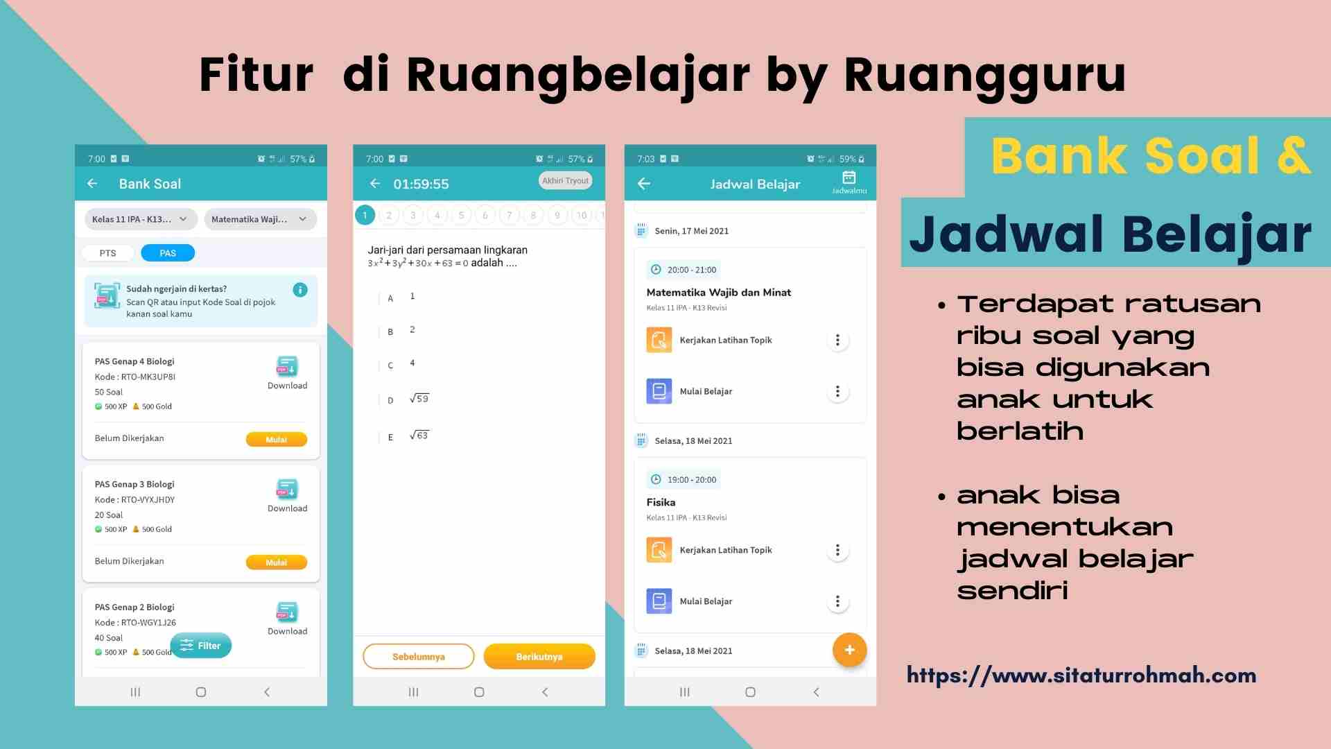 fitur di ruangbelajar