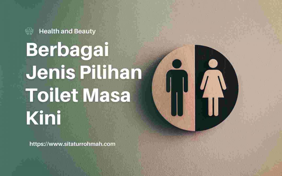 Beragam Pilihan Jenis Toilet Masa Kini