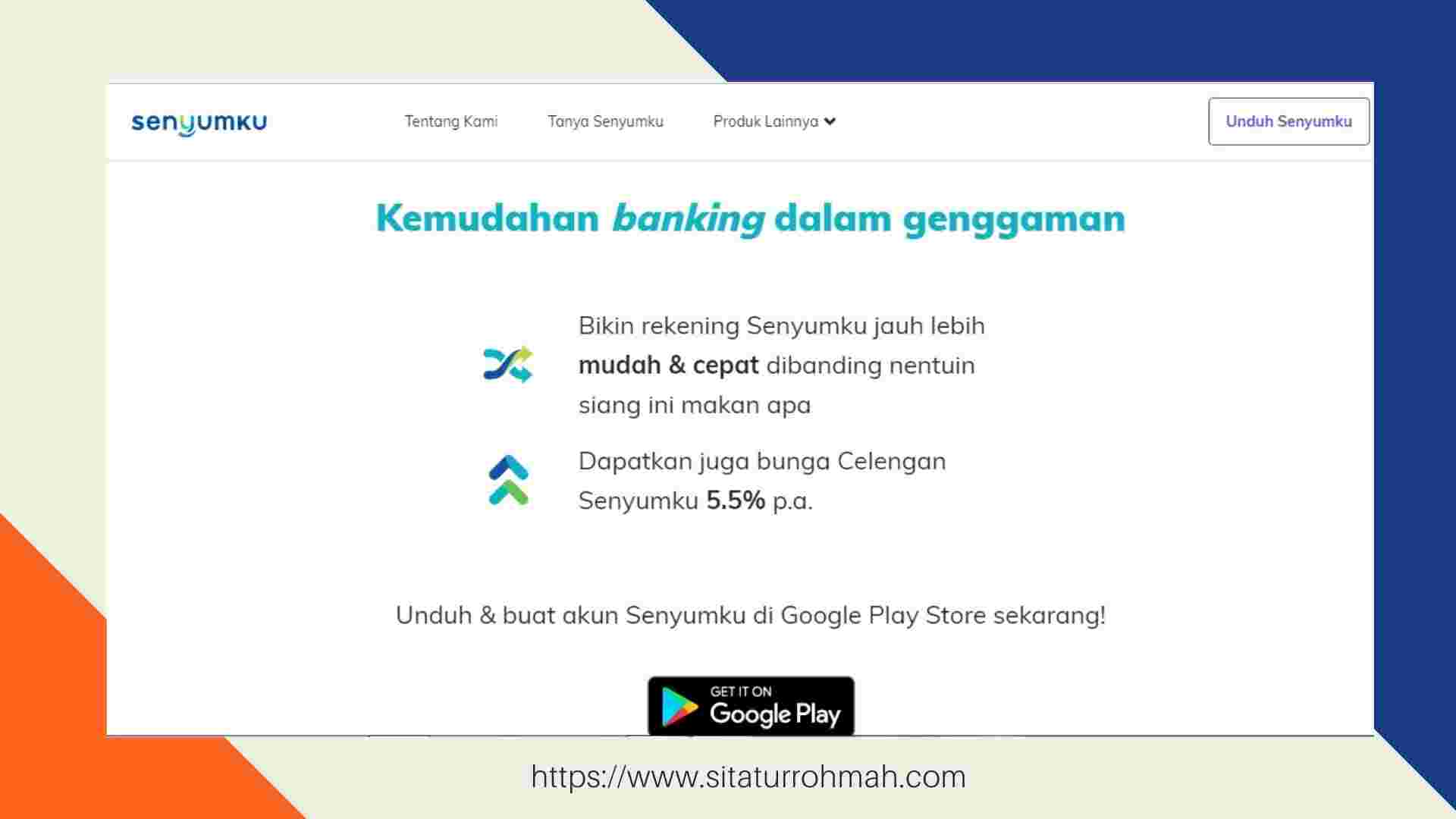 kemudahan buka rekening online