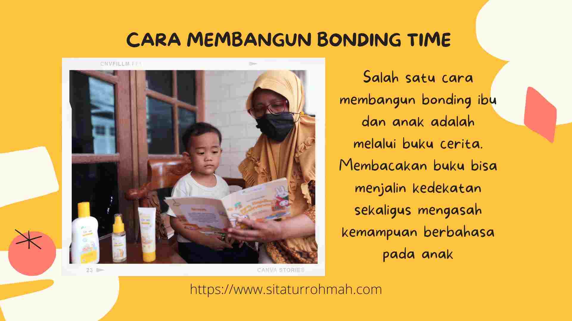 Manfaat bonding ibu dan anak dari membaca buku cerita