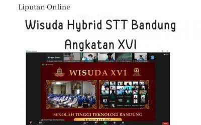 Wisuda Hybrid STT Bandung, Salah Satunya Mengikuti Acara dari Rumah Sakit