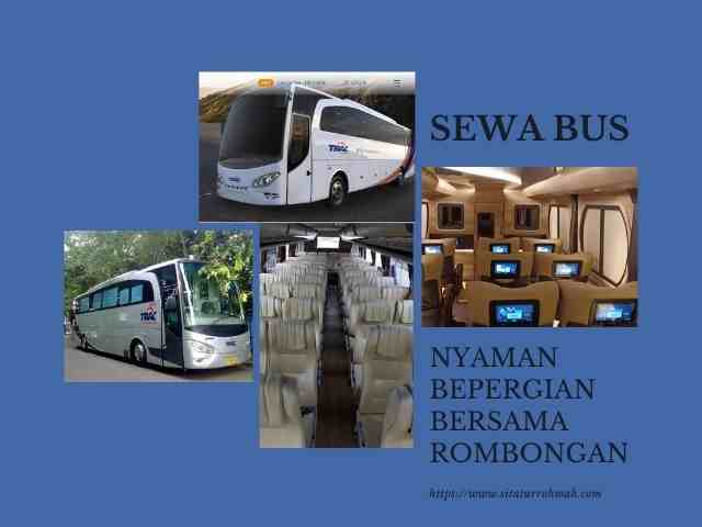 sewa bus Trac