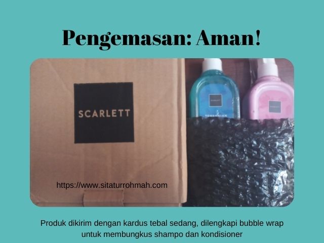 Review shampo untuk rambut rontok Scarlett