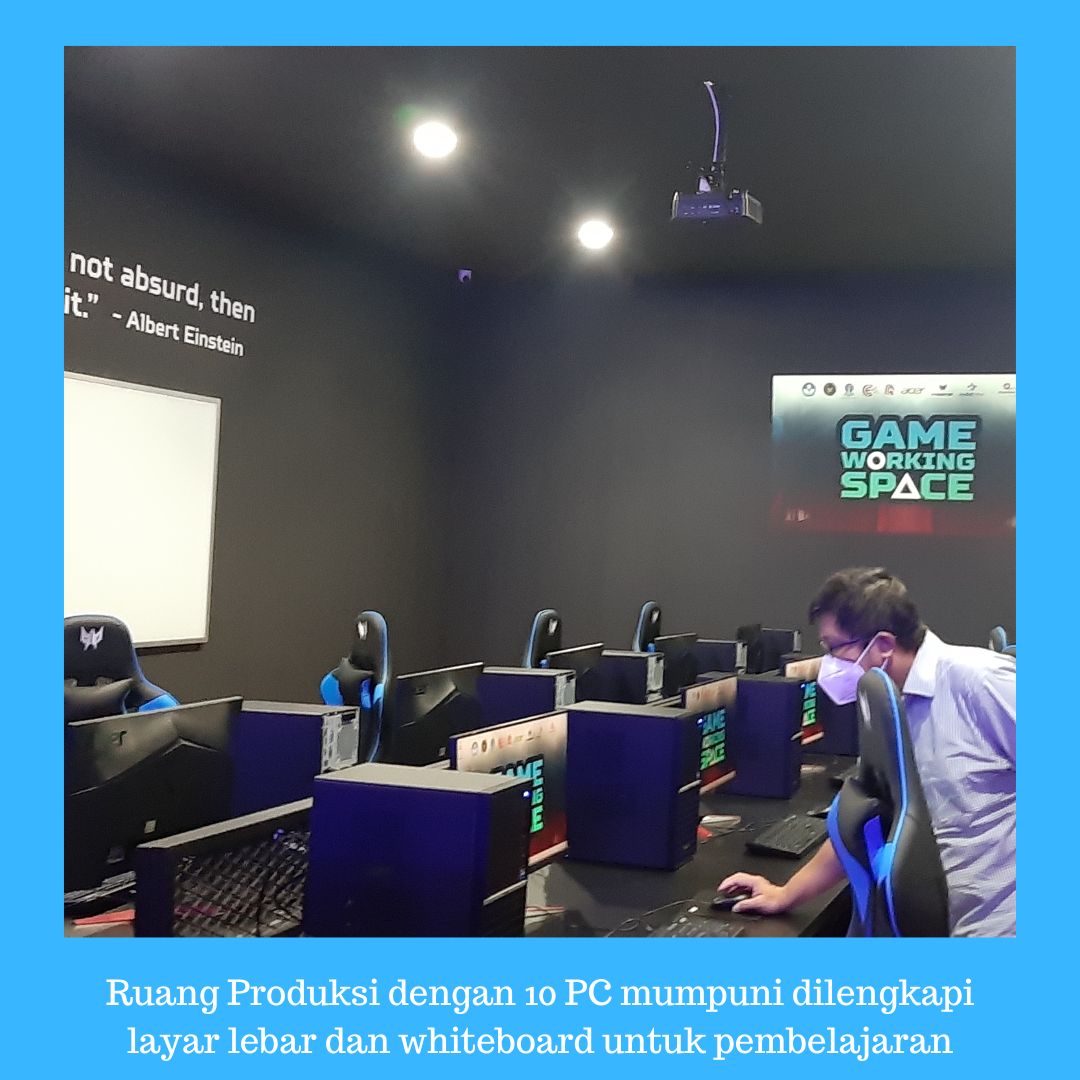 game working space ruang produksi